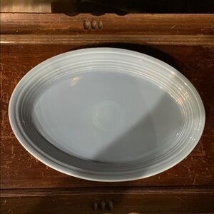 Fiesta Periwinkle Large Oval Serving Platter
